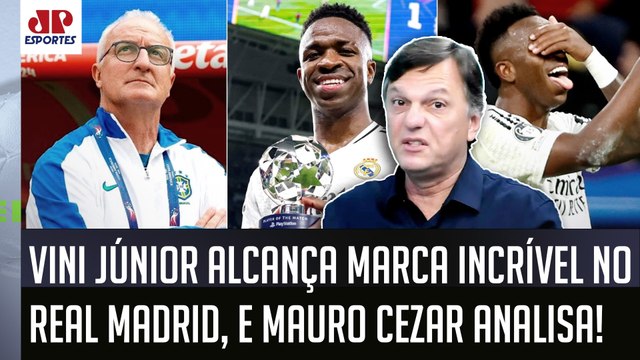 POR QUE SERÁ que o Vinicius Júnior JOGA MUITO no Real Madrid e MAL na Seleção??? Mauro Cezar OPINA