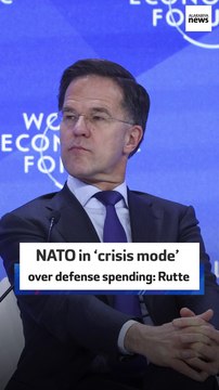 NATO in ‘crisis mode’ over defense spending: Rutte