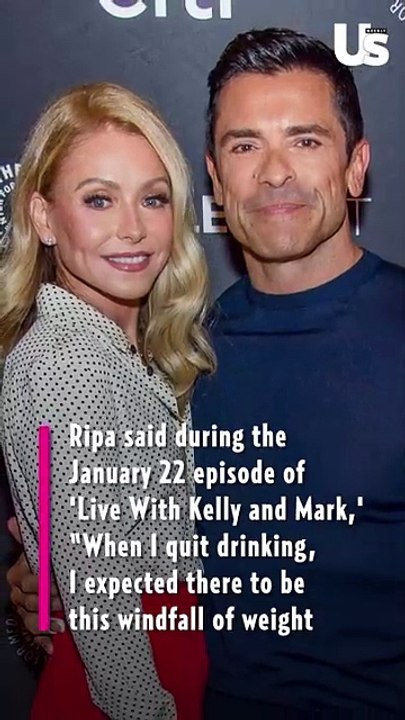 Kelly Ripa Reveals How Much Weight She Gained After Quitting Drinking