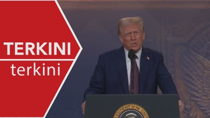 [TERKINI] Ucapan sulung Trump di pentas WEF 2025