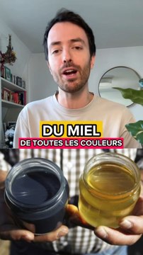 Le mystère du miel bleu, vert ou rouge...