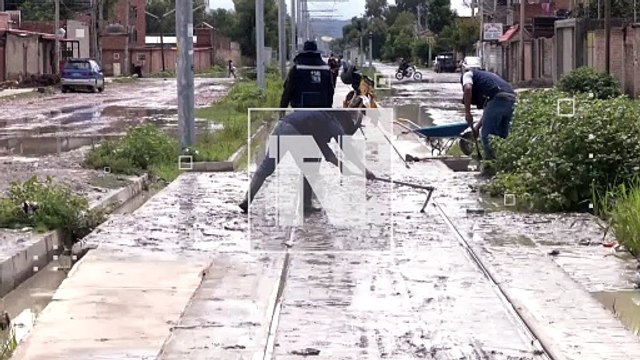 Inundaciones afectan el tramo de la línea verde del Tren Metropolitano