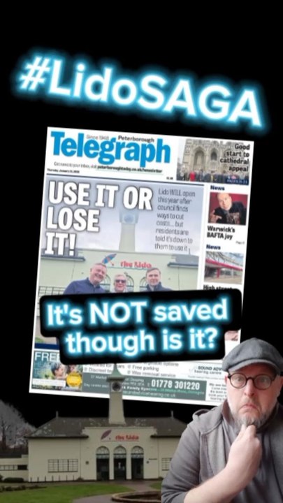 It's NOT saved though is it? #LidoSAGA