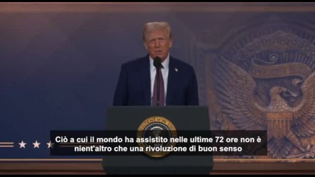 Trump a Davos: ultime 72 ore una rivoluzione di buon senso nel mondo
