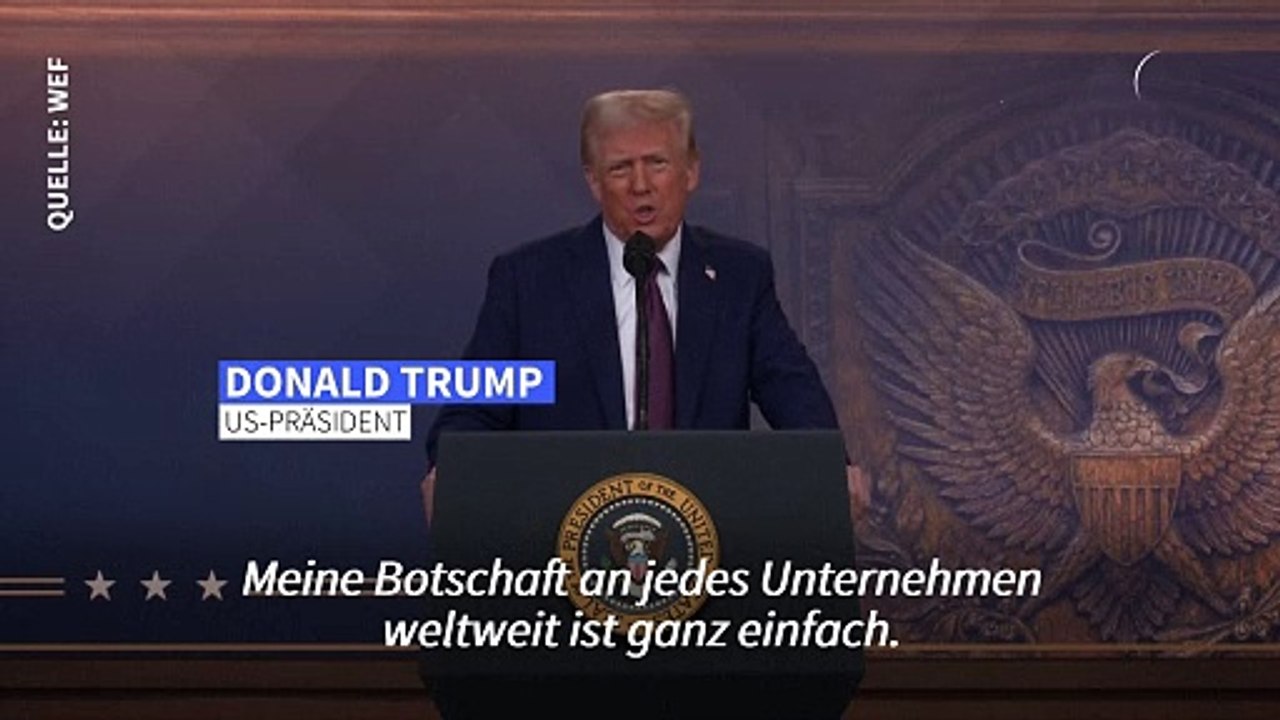 Trump: Ausländische Firmen sollen in den USA produzieren