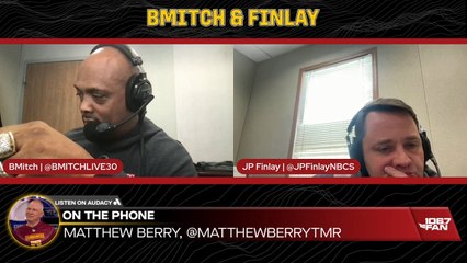 Matthew Berry Believes The Commanders Will Win On Sunday! I BMitch & Finlay