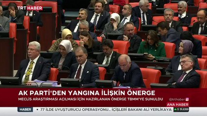 AK Parti'den Kartalkaya'daki otel yangınına ilişkin önerge