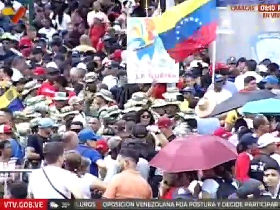 Caracas | Habitantes de Catia participan activamente en movilización del Escudo Bolivariano 2025