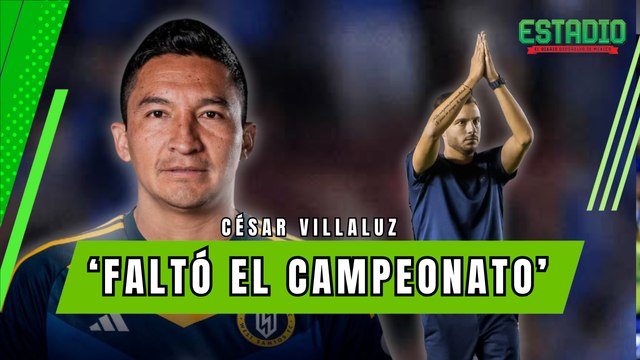 CÉSAR VILLALUZ: 'Fue doloroso porque estaba jugando bien Cruz Azul' | Estadio Deportes