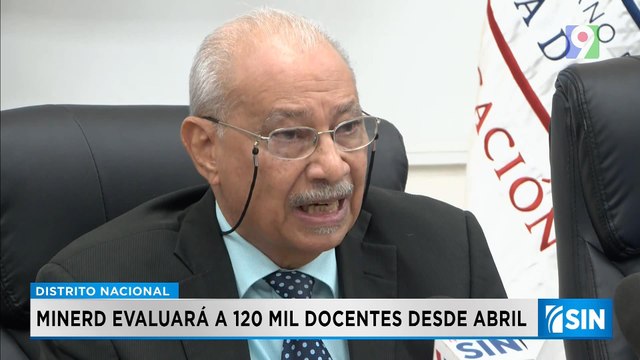Minerd lanzará valuación educativa a 120 mil docentes | Primera Emisión SIN