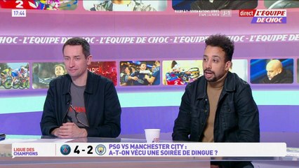 PSG - City : A-t-on vécu une soirée de dingue ? - L'Équipe de Choc - extrait