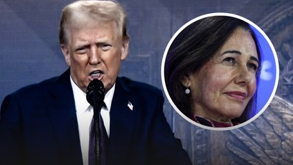 Trump, sobre el Santander: "Enhorabuena, han hecho un trabajo fantástico".