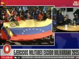 Alcaldesa Meléndez resaltó que los Ejercicios Escudo Bolivariano son vitales ante amenazas fascistas