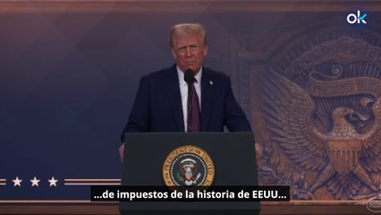 Trump implacable en Davos O fabricáis vuestros productos en Estados Unidos o pagáis aranceles