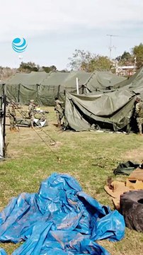 Militares mexicanos construyen albergues para recibir a deportados desde EU