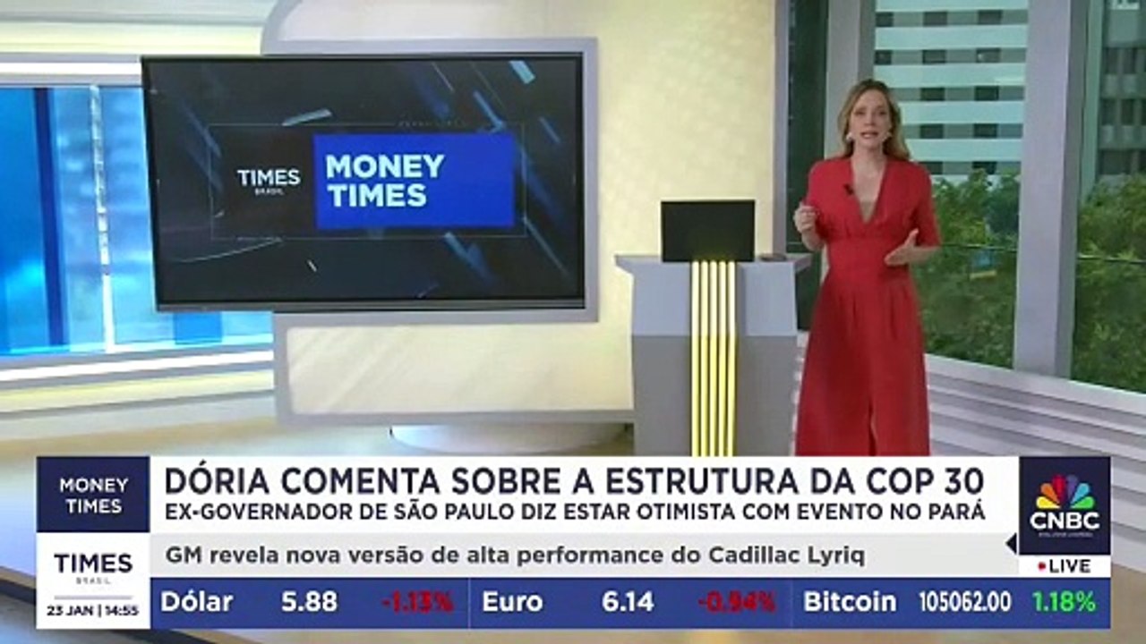 João Doria elogia estrutura da COP30, no Pará, e vê otimismo: "Brasil pode fazer bom desempenho"