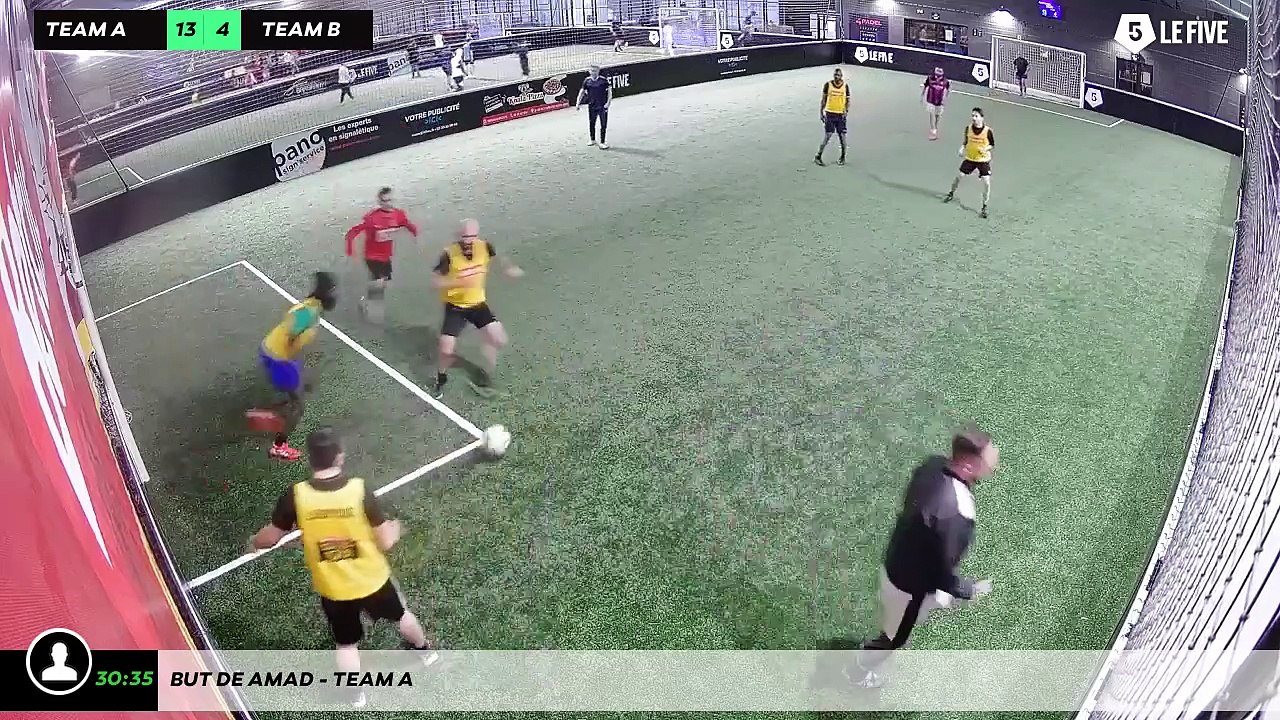 But de Amad - Team A