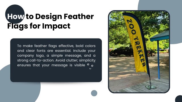 Enhancing Business Visibility with Feather Flags!