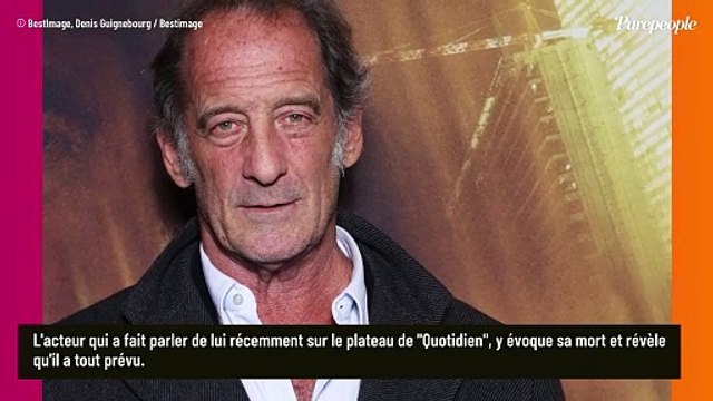 Vincent Lindon : Déjà 55 versions de son testament, pastilles vocales de sa voix... ses dernière volontés pour faire pleurer jusqu’à plus de larmes