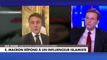 Erik Tegnér : «Il ne connait rien, il est totalement déconnecté de ces sujets»