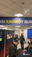 Fenerbahçe tribünleri tepki gösterdi, stattan ilk o ayrıldı