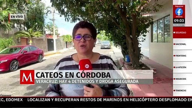 Cateos en Córdoba: 4 detenidos, droga y dinero asegurados
