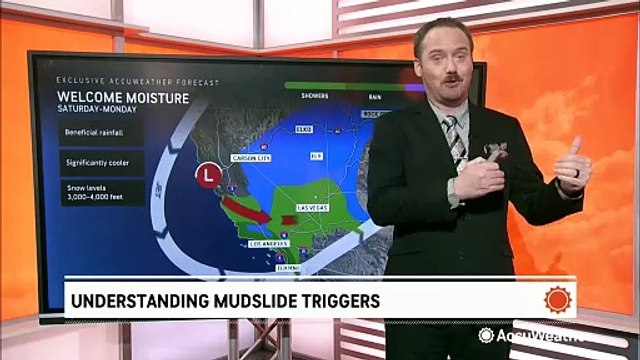 Why are areas burned by wildfires so vulnerable to mudslides?