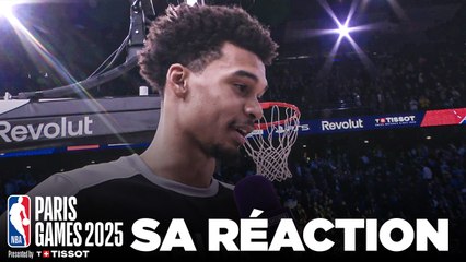 NBA Paris Games : Wemby s'exprime après la victoire des Spurs 🇫🇷