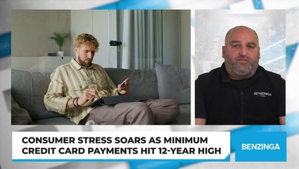 Consumer Stress Soars As Minimum Credit Card Payments Hit 12-Year High