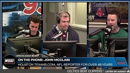 WEEI Afternoons: NFL Hall of Fame voter John McClain believes Robert Kraft will get in