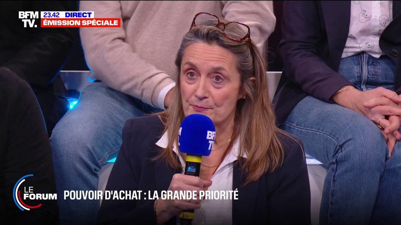 Le forum BFMTV: "Je vais faire remonter tout ça parce qu'il y a beaucoup de colère, mais aussi beaucoup de courage", assure la porte-parole du gouvernement Sophie Primas