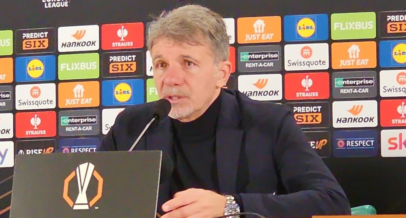 LAZIO-REAL SOCIEDAD 3-1, LA CONFERENZA DI BARONI