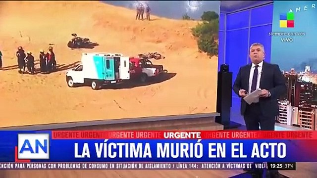 A24.com - 🔴 Tragedia en los médanos de Villa Gesell： Hay una VÍCTIMA FATAL #AméricaNoticias