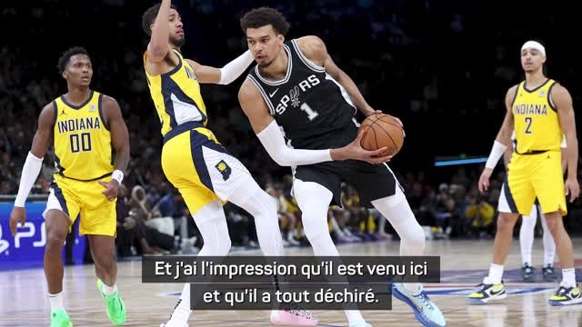 Spurs - Mamukelashvili : Wembanyama a tout déchiré