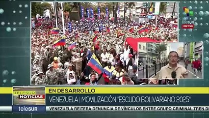 Venezuela se moviliza en apoyo a los ejercicios "Escudo Bolivariano 2025"