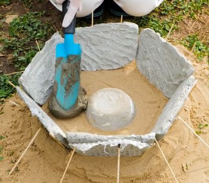 Build something beautiful! Inspiring cement craft ideas!