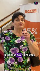 MIRTA WONS EN NUESTRO PING PONG.