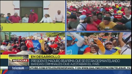 Pdte. Nicolás Maduro recibe al pueblo en conmemoración a 67 años de la rebelión popular del 23 de enero de 1958
