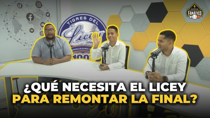 ¿Qué tiene que hacer el Licey para remontar la Final de Lidom?