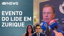 João Doria diz que Brasil terá “relacionamento difícil” com Trump; Maria de Carli e Vilela comentam