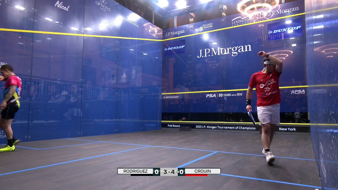 PSA Squash Tour Tournament of Champions 2025 New York (1er tour