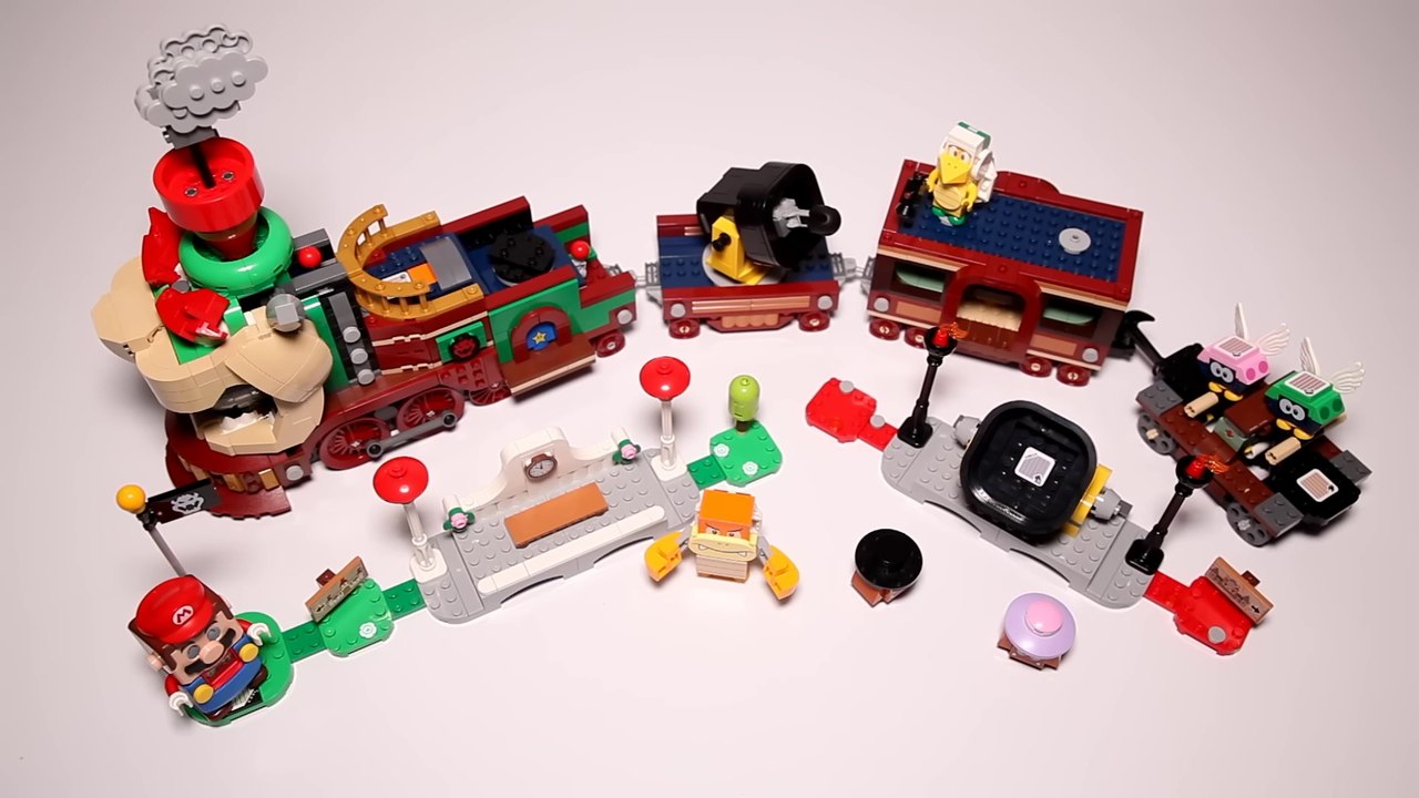 Lego Super Mario 71437 The Bowser Express Train Speed Build