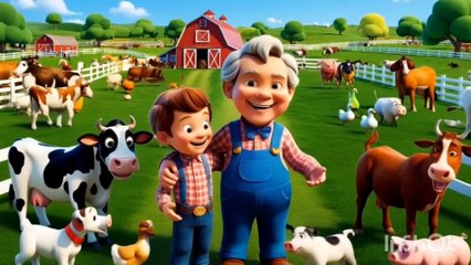Old MacDonald Had a Farm | Fun Nursery Rhyme for Kids | Animal Sounds Song.