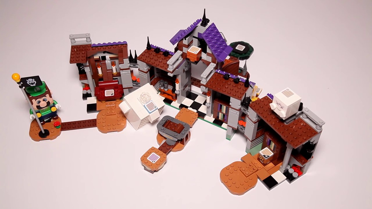 Lego Super Mario 71436 King Boo's Haunted Mansion Speed Build