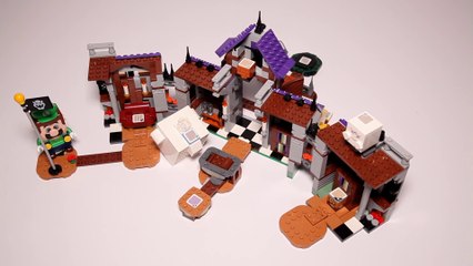 Lego Super Mario 71436 King Boo's Haunted Mansion Speed Build