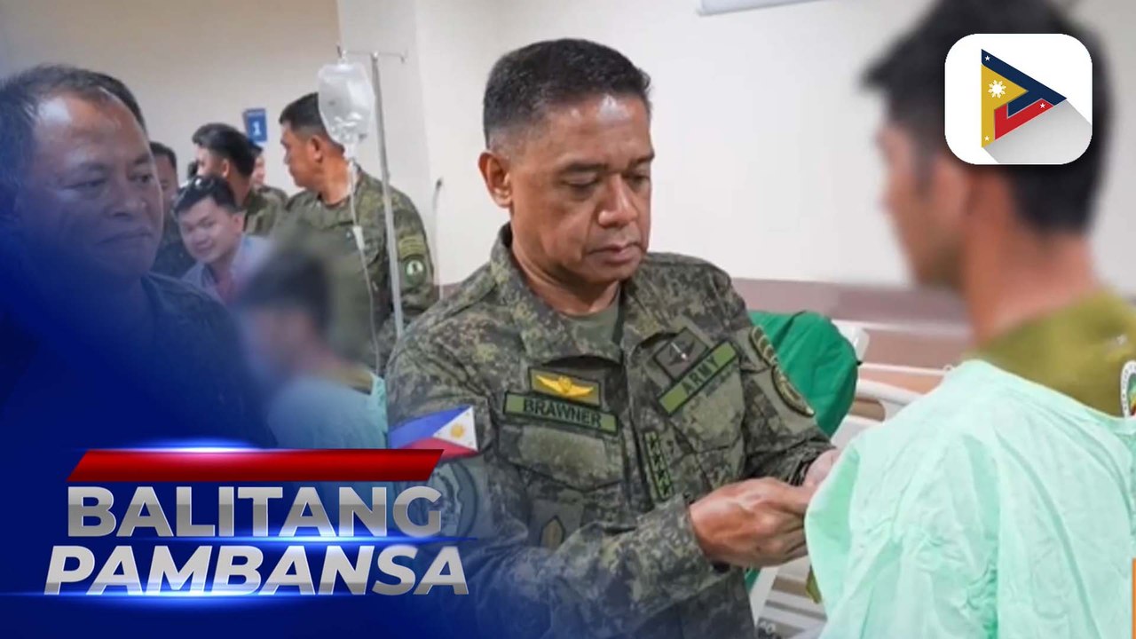 Mga sundalong nasugatan sa pananambang sa Basilan, binigyang-pugay at ginawaran ng medalya ng AFP