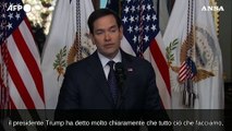 Usa, Rubio ha giurato come segretario di Stato