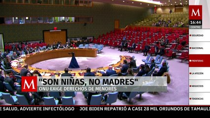 "Son niñas, no madres", un movimiento que exige se respeten los derechos de los menores