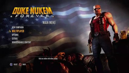 Duke Nukem Forever online multiplayer - ps3