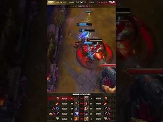 1 HP? No problem for Zeus! 😎 #leagueoflegends #lolesports